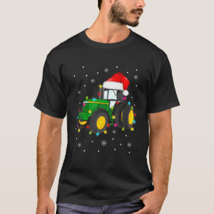 Kerstversiering met kerstboomverlichting Pajama T-shirt