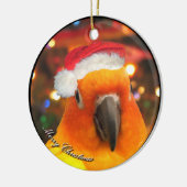 kerstversiering met kerstkerstkerstkerstsieraad va keramisch ornament (Links)