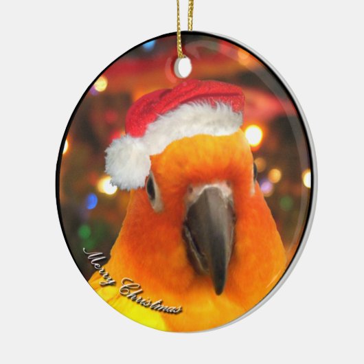 kerstversiering met kerstkerstkerstkerstsieraad va keramisch ornament (Links)