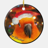 kerstversiering met kerstkerstkerstkerstsieraad va keramisch ornament (Achterkant)