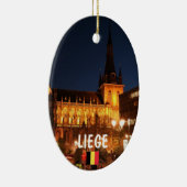 Kerstversiering met liege Vacation Keramisch Ornament (Rechts)