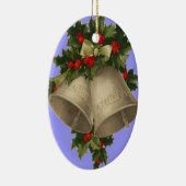 Kerstversiering met Luke Verse en Bells Keramisch Ornament (Rechts)