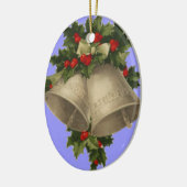 Kerstversiering met Luke Verse en Bells Keramisch Ornament (Links)