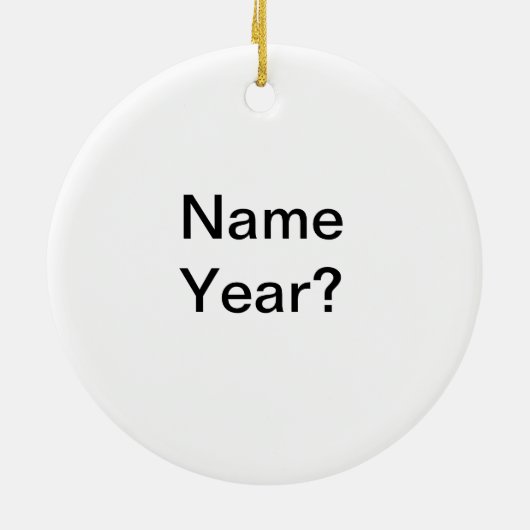  kerstversiering met patriottische kerstman keramisch ornament (Achterkant)