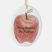 kerstversiering met persoonlijke kerstcadeautjes v keramisch ornament (Rechts)