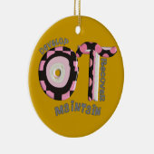 kerstversiering met professionele therapist keramisch ornament (Rechts)