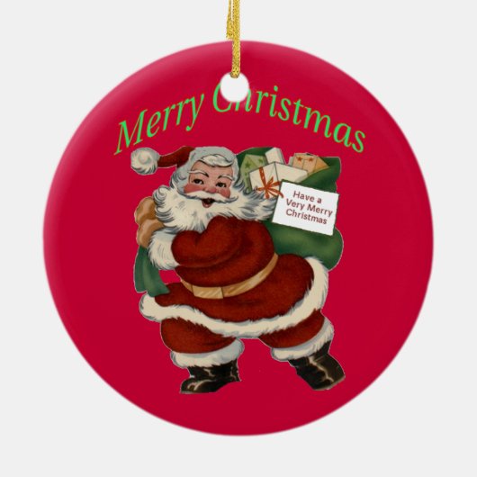 kerstversiering met speelgoed keramisch ornament (Achterkant)