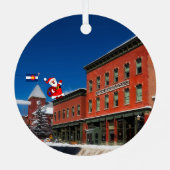 kerstversiering met telluride Vacation Metalen Ornament (Achterkant)