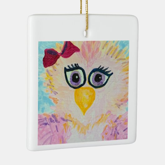 Kerstversiering met Tiny Taca Keramisch Ornament (Rechts)