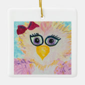 Kerstversiering met Tiny Taca Keramisch Ornament (Voorkant)