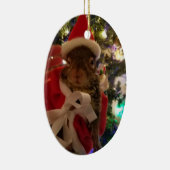 kerstversiering met tumbleweed keramisch ornament (Rechts)