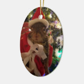 kerstversiering met tumbleweed keramisch ornament (Links)