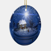 kerstversiering met Wereldbol Starlight Keramisch Ornament (Rechts)
