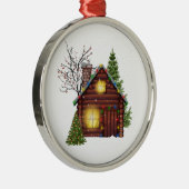 kerstversiering metalen ornament (Rechts)