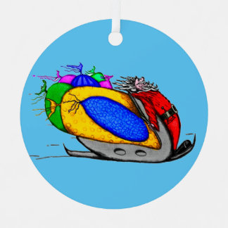 Kerstversiering Metalen Ornament