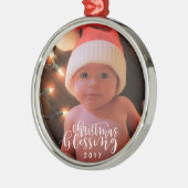 kerstversiering metalen ornament (Links)