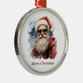 kerstversiering metalen ornament (Rechts)