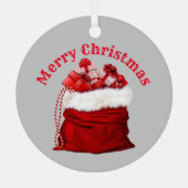 Kerstversiering Metalen Ornament (Achterkant)
