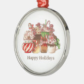 kerstversiering metalen ornament (Links)