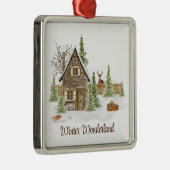 kerstversiering metalen ornament (Rechts)