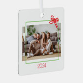 kerstversiering metalen ornament (Voorkant Rechts)
