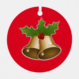 Kerstversiering Metalen Ornament