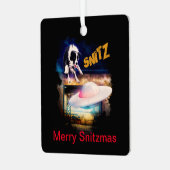 kerstversiering metalen ornament (Voorkant links)