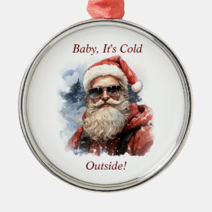 kerstversiering metalen ornament