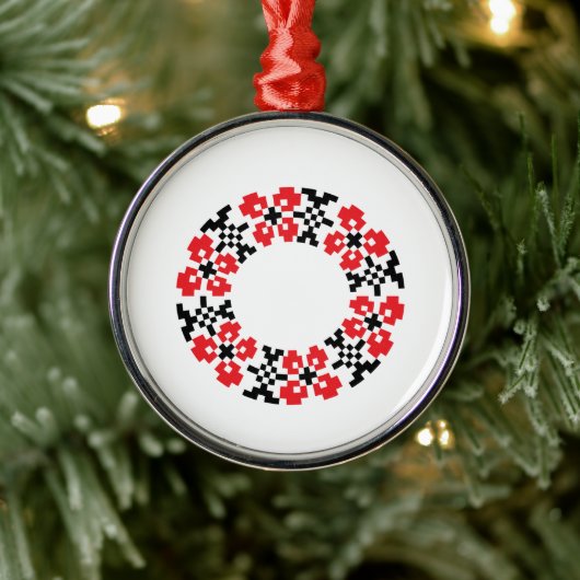 kerstversiering metalen ornament (Boom)