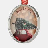 Kerstversiering Metalen Ornament (Links)