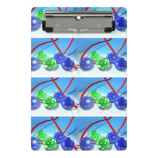 kerstversiering mini klembord (Voorkant)