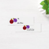 Kerstversiering Mini Visitekaartjes (Bureau)