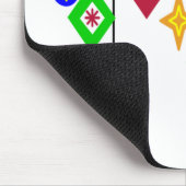 kerstversiering muismat (Hoek)