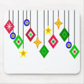 kerstversiering muismat (Voorkant)