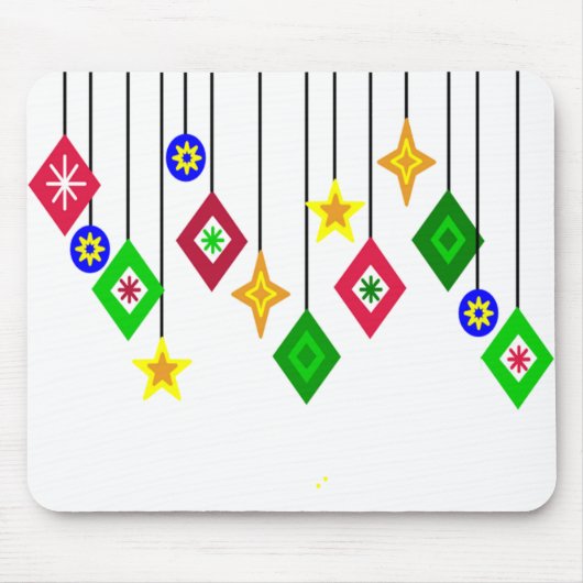 kerstversiering muismat (Voorkant)