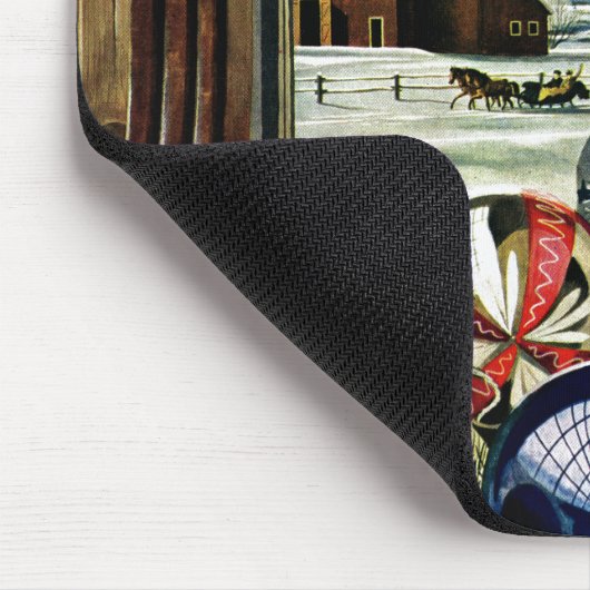 kerstversiering muismat (Hoek)