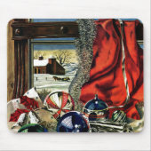 kerstversiering muismat (Voorkant)