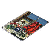 kerstversiering notitieboek (Linkerzijde)