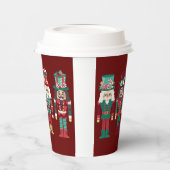 kerstversiering Nutkrakers Papieren Bekers (Links)