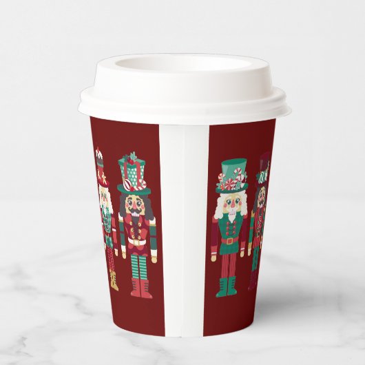 kerstversiering Nutkrakers Papieren Bekers (Rechts)