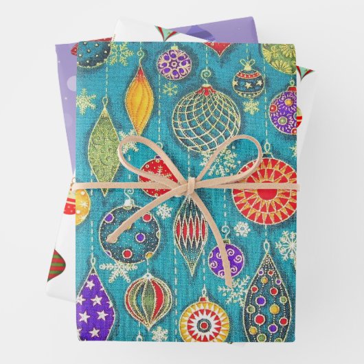 Kerstversiering ompakken Papier  Inpakpapier Vel