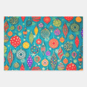 Kerstversiering ompakken Papier  Inpakpapier Vel (Voorkant)