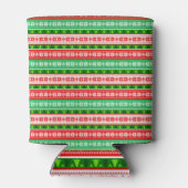 KERSTVERSIERING ONTWERP ROOD WIT GROEN BLIKJESKOELER (Achterkant)