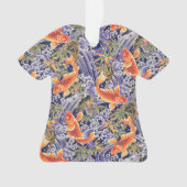 Kerstversiering op Hawaiiaans Shirt Ornament (voorkant)