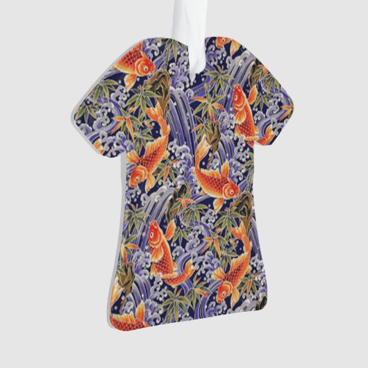 Kerstversiering op Hawaiiaans Shirt Ornament (voorkant)