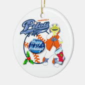 Kerstversiering op het schiereiland Pilots Keramisch Ornament (Links)