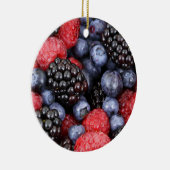 Kerstversiering op zomerkerst keramisch ornament (Rechts)