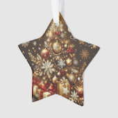 kerstversiering ornament (voorkant)