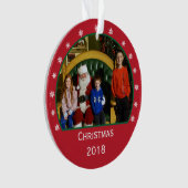 kerstversiering ornament (voorkant)