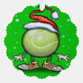 kerstversiering ornament kaart (Achterkant)
